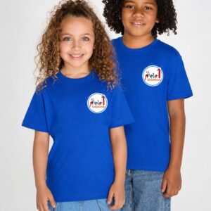 T-shirt manica corta blu I.C. Polo 1 Galatina